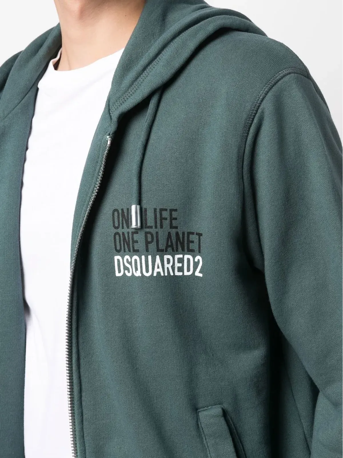DSQUARED2 ジップアップフーディー - 画像5