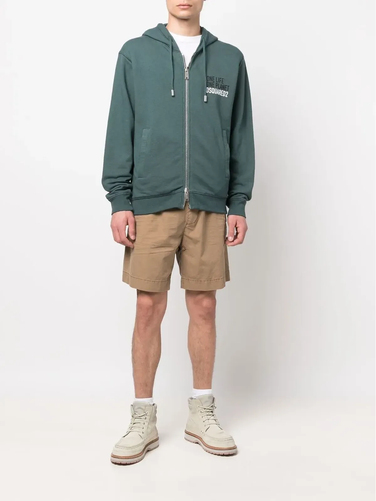 DSQUARED2 ジップアップフーディー - 画像2