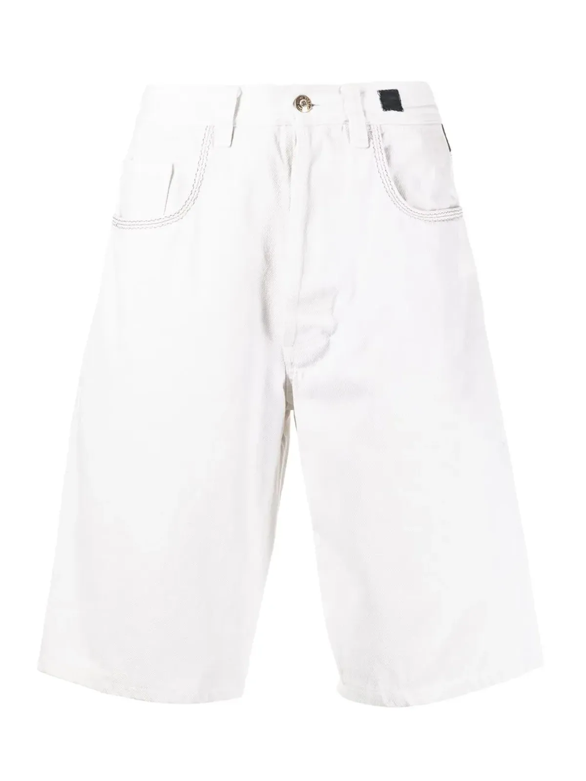 Versace Pre-Owned 膝丈デニムショートパンツ - 画像1