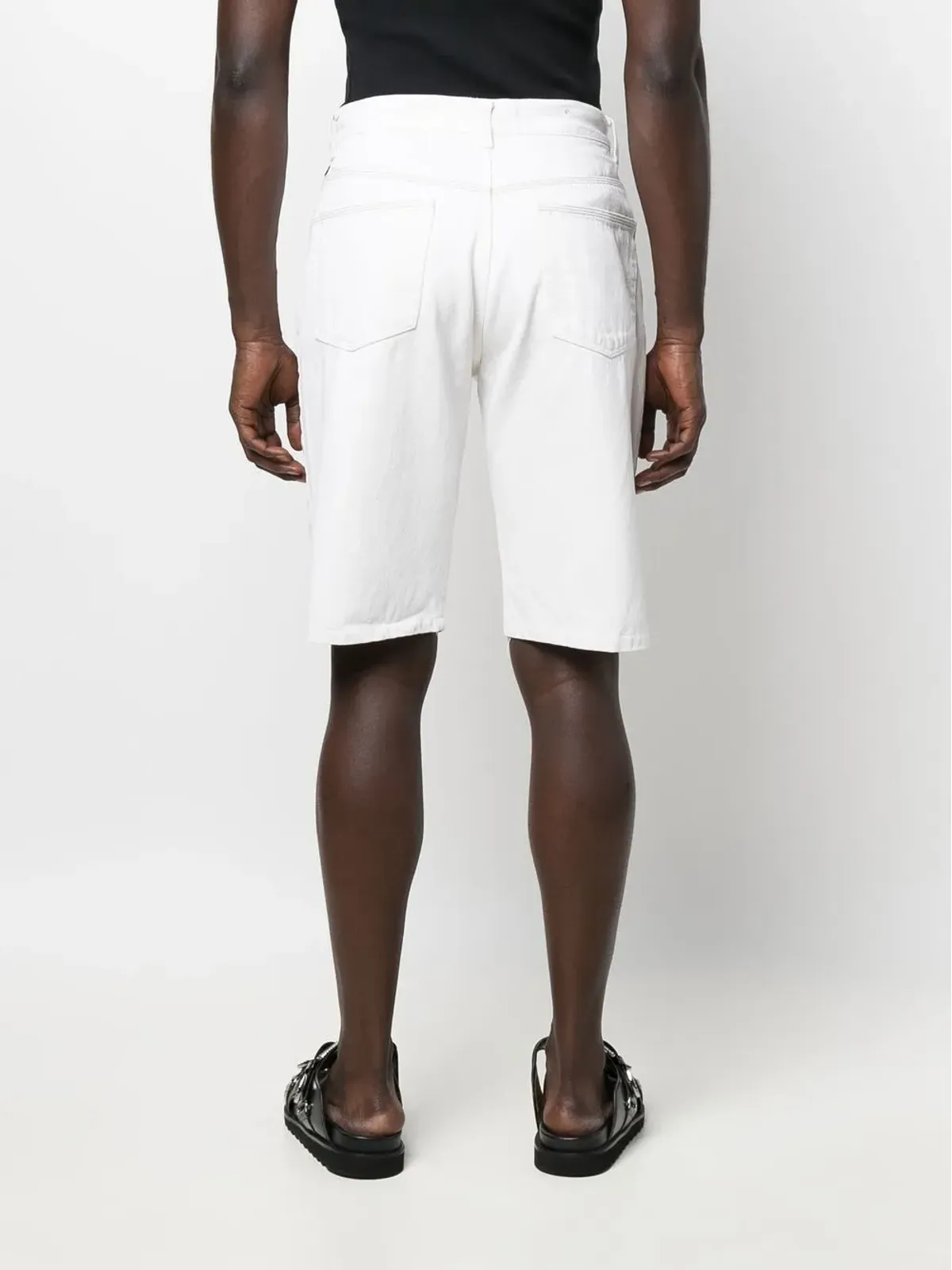 Versace Pre-Owned 膝丈デニムショートパンツ - 画像4