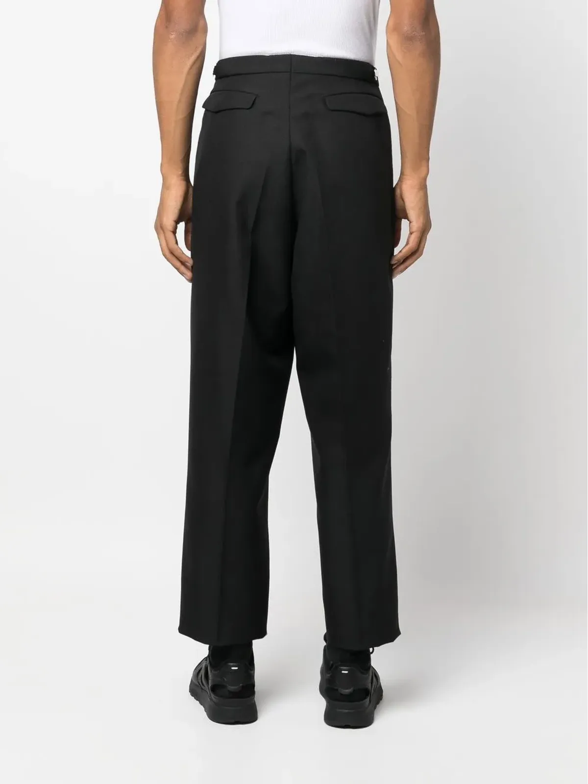 Maison Margiela テーラードモヘアパンツ ブラック - 画像4
