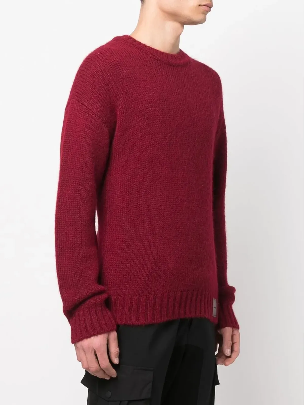 DSQUARED2 ロゴパッチ付きニットジャンパー - 画像3