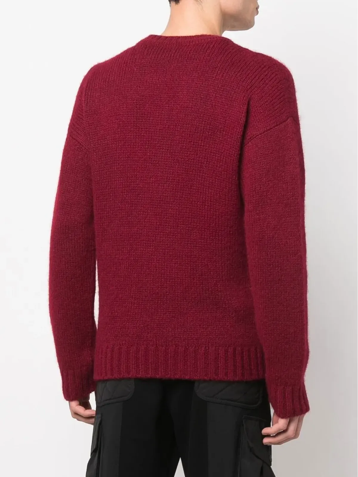 DSQUARED2 ロゴパッチ付きニットジャンパー - 画像4