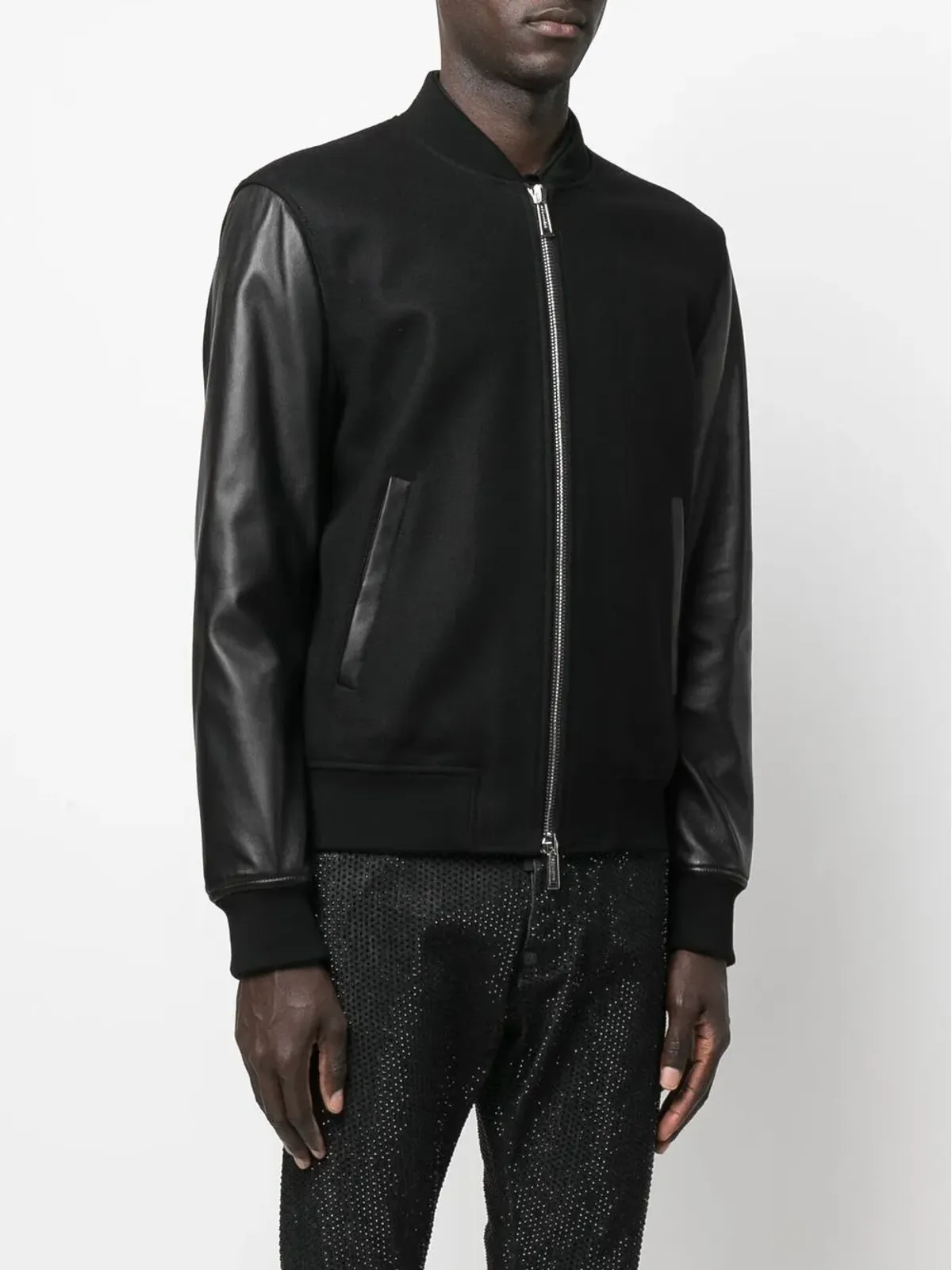 DSQUARED2 x Ibrahimović ハイブリッドボンバージャケット - 画像3