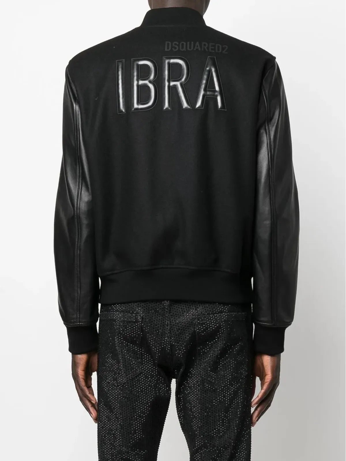 DSQUARED2 x Ibrahimović ハイブリッドボンバージャケット - 画像4