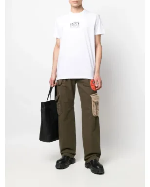 DSQUARED2 ロゴプリント コットン Tシャツ - サムネイル2