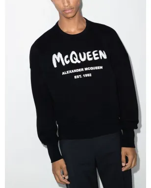Alexander McQueen グラフィティプリント スウェットシャツ - サムネイル2