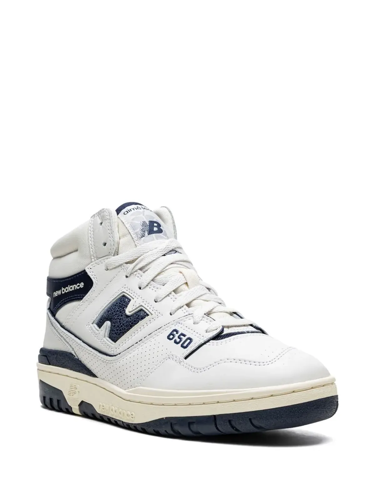 New Balance 650R ネイビー スニーカー - 画像2
