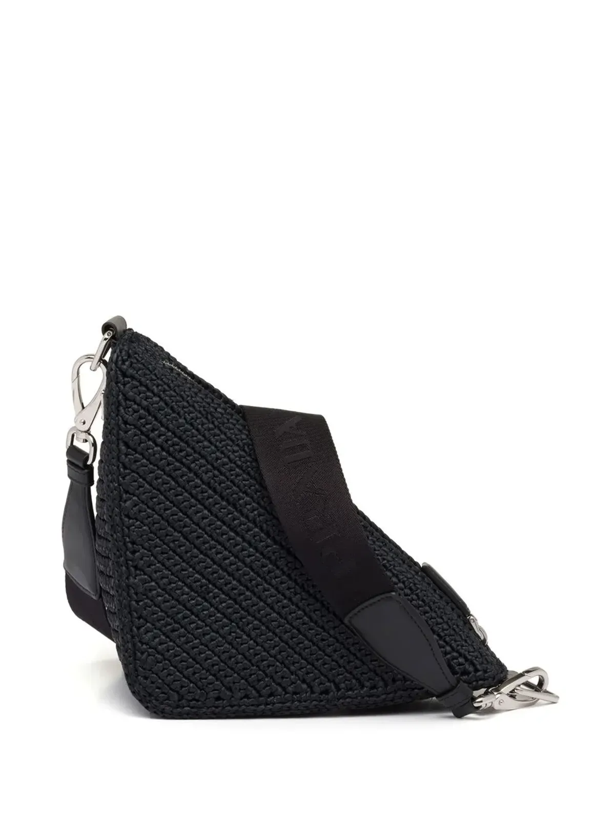 Prada ラフィア トライアングル ショルダーバッグ - 画像3