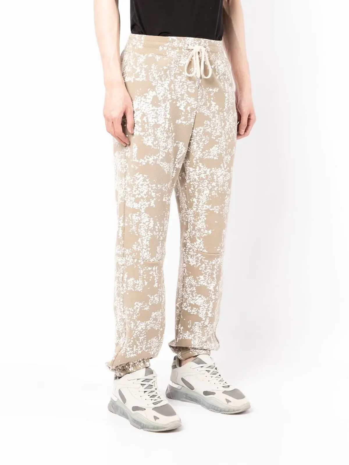 John Elliott Sydney グラフィックプリント トラックパンツ ブラウン - 画像3