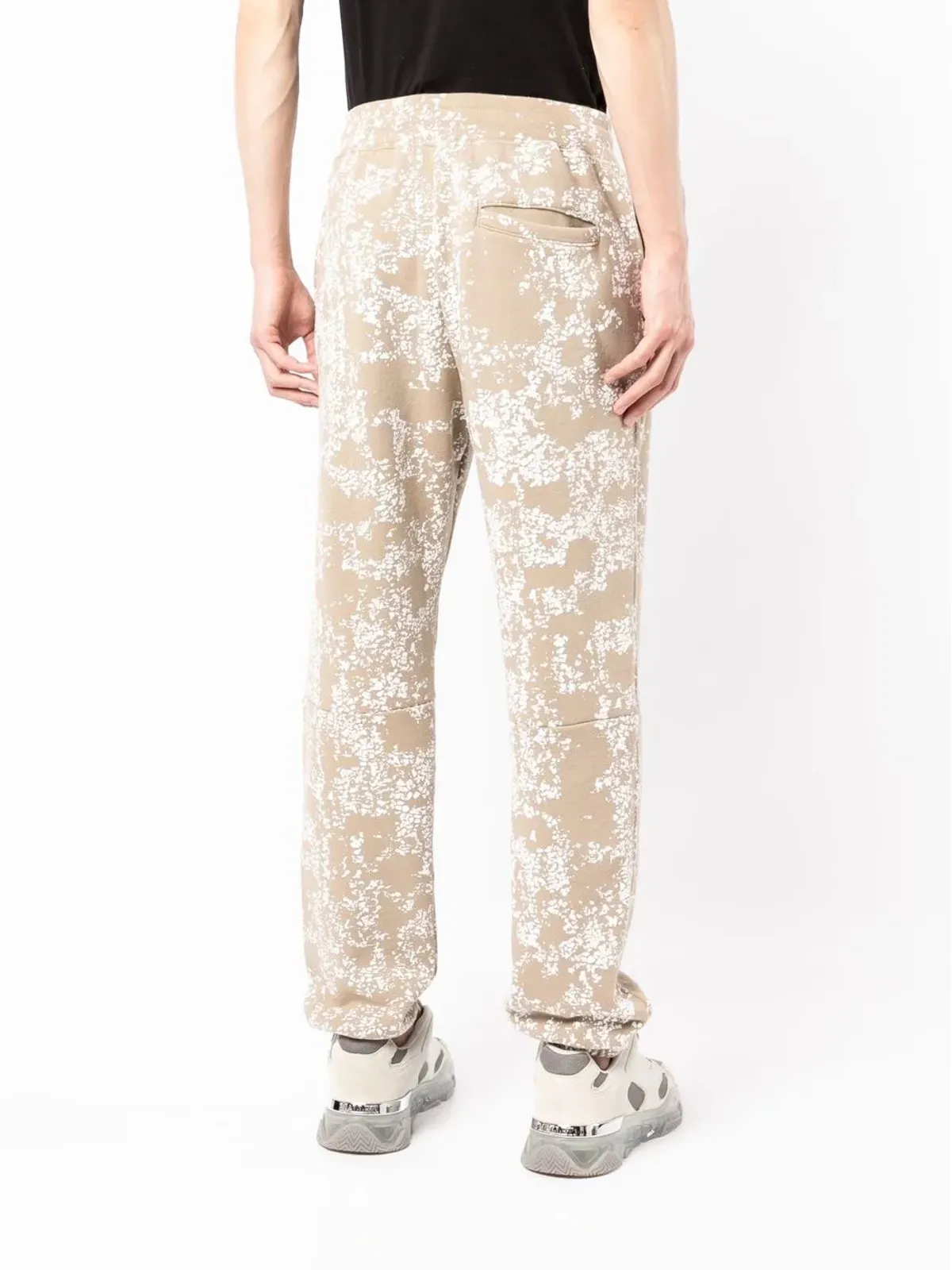 John Elliott Sydney グラフィックプリント トラックパンツ ブラウン - 画像4
