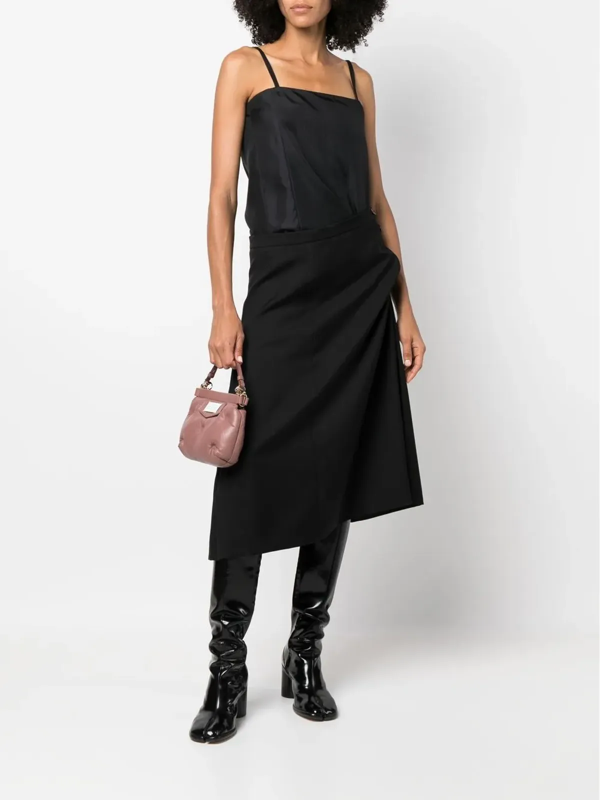 Maison Margiela リワークド ウール ミディドレス - 画像2