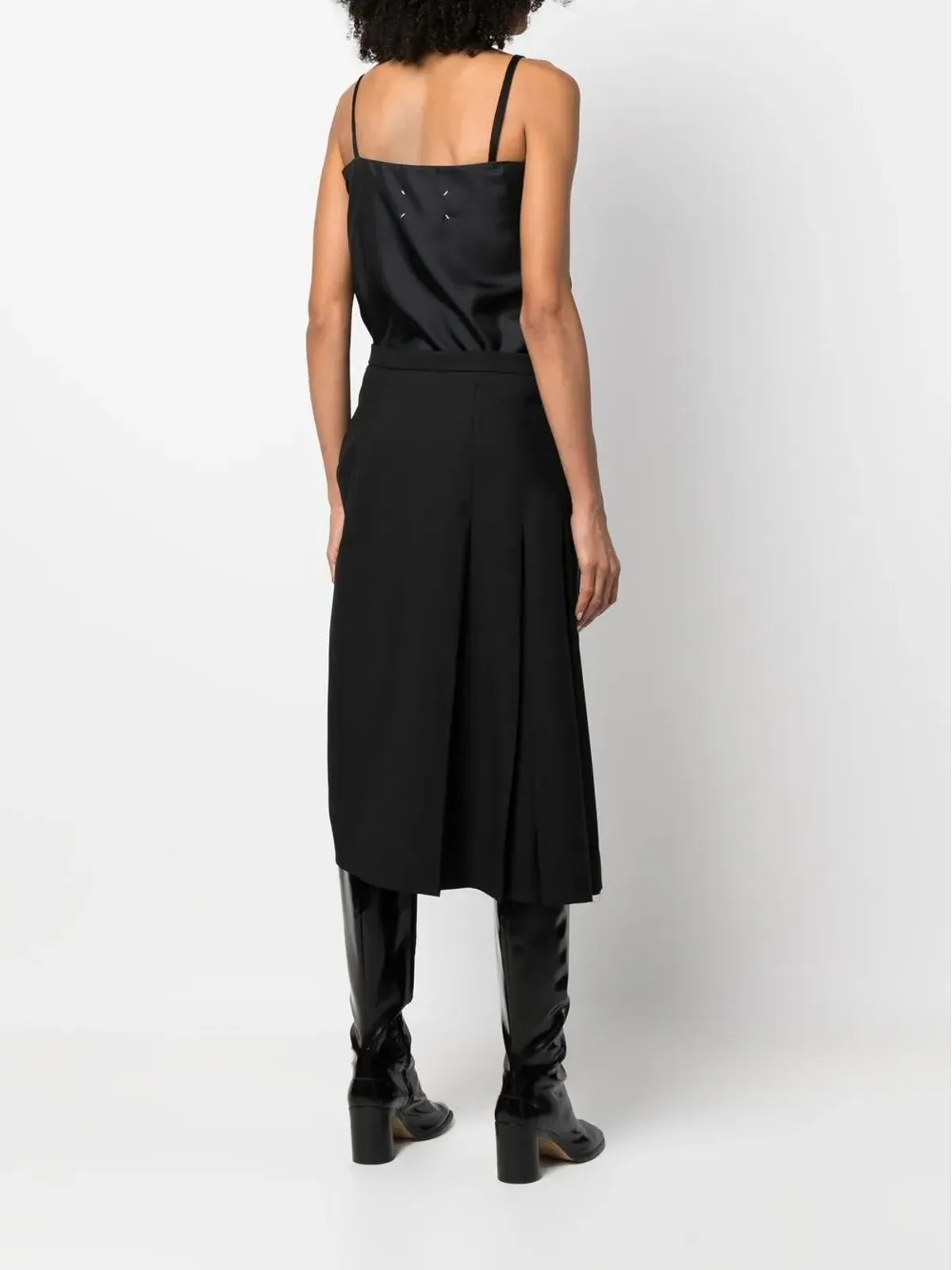 Maison Margiela リワークド ウール ミディドレス - 画像4