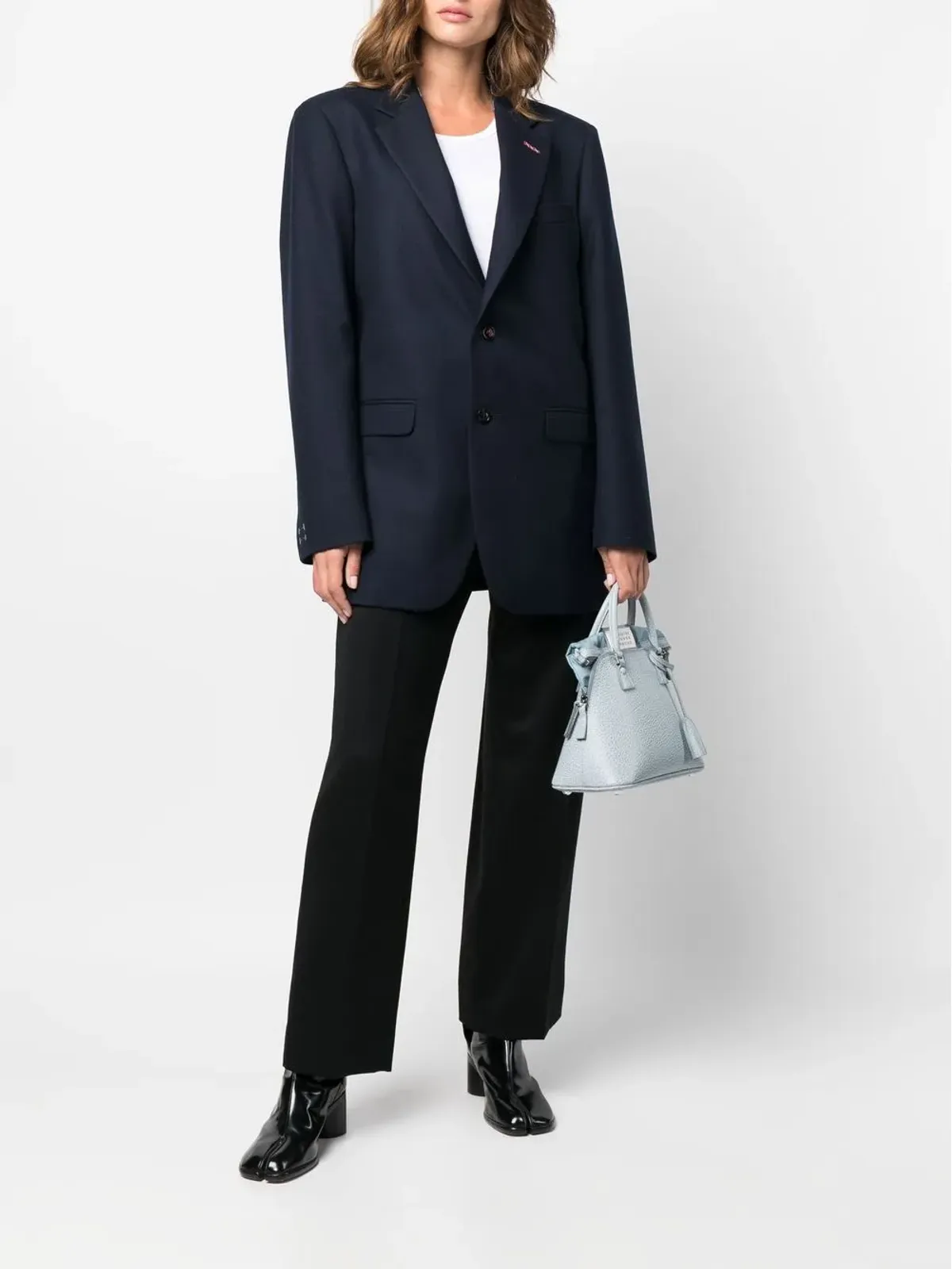 Maison Margiela シングルブレスト ツイル ブレザー - 画像3