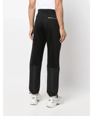 Alexander McQueen パネルド・テーパード・トラックパンツ - ブラック - サムネイル4