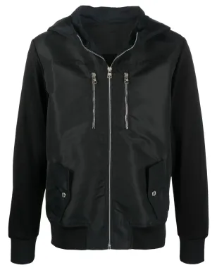 Alexander McQueen コントラストパネル ジップアップフーディ - サムネイル1