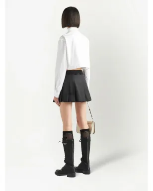 Prada プリーツミニスカート - サムネイル3