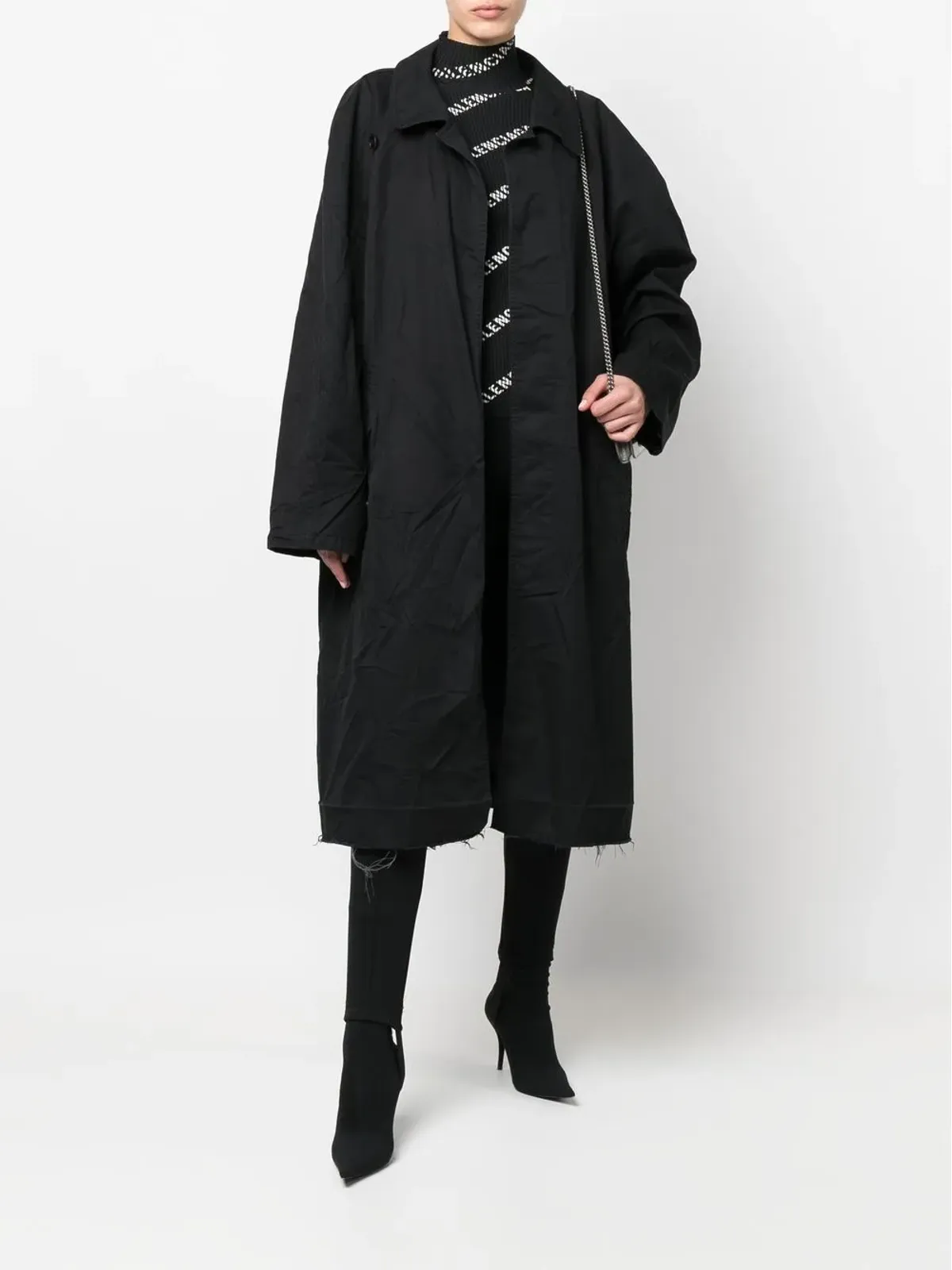 Balenciaga ローエッジ トレンチコート - 画像2