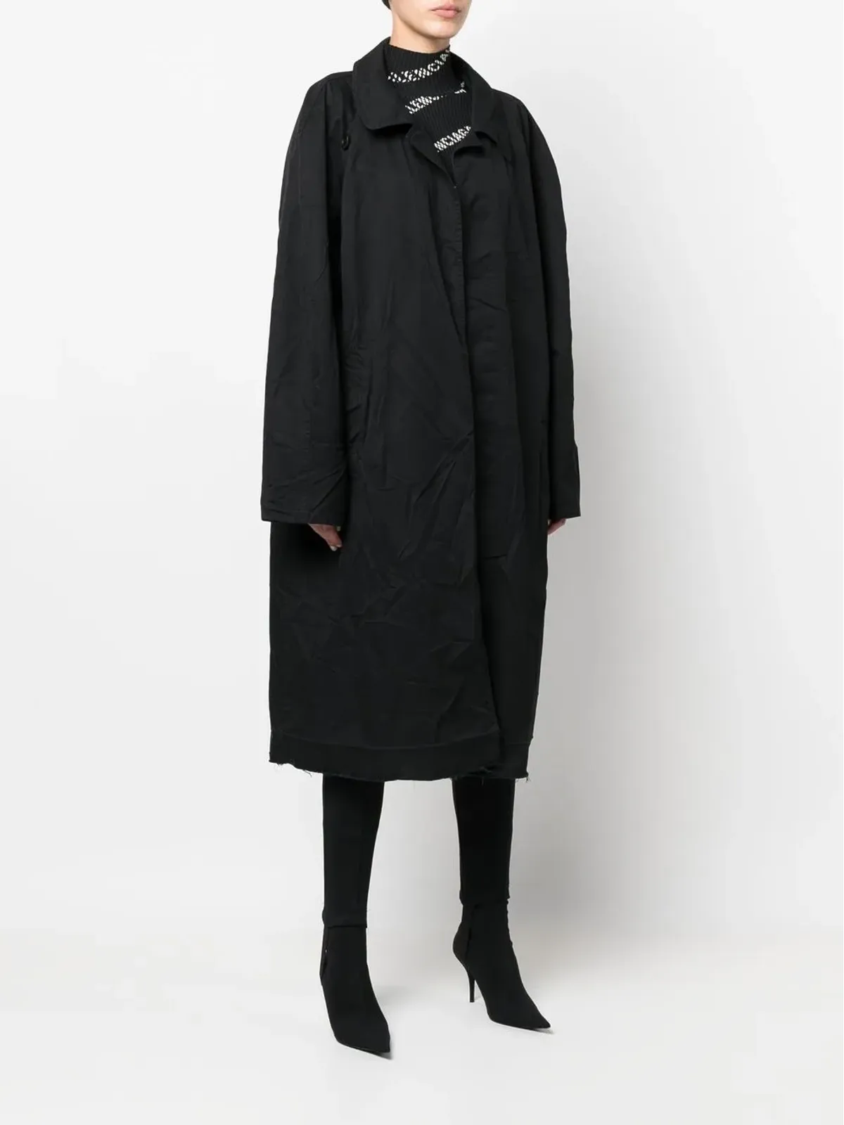 Balenciaga ローエッジ トレンチコート - 画像3