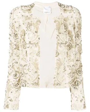 Zuhair Murad バロック装飾カーディガン - Gold - サムネイル1