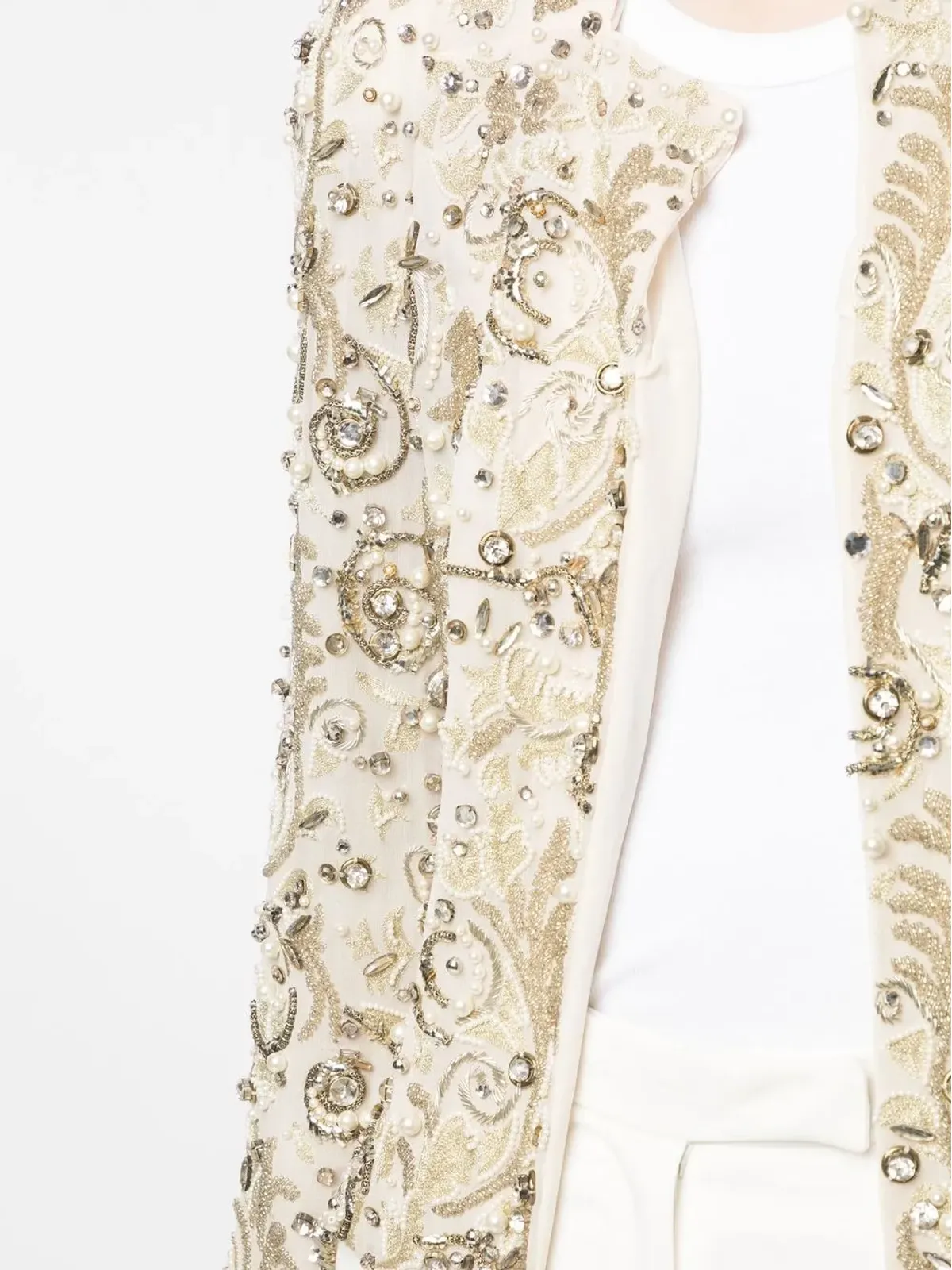 Zuhair Murad バロック装飾カーディガン - Gold - 画像5