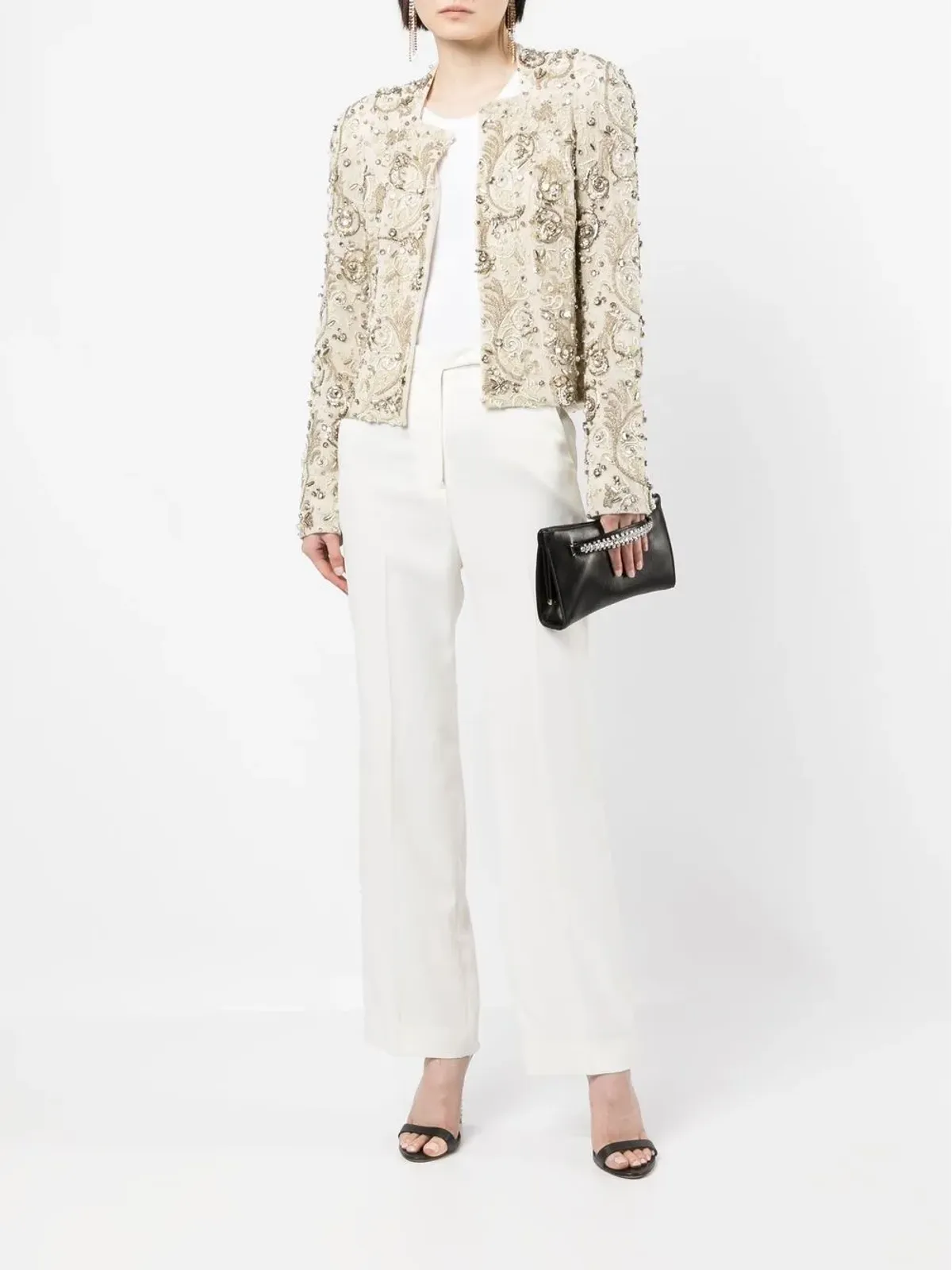 Zuhair Murad バロック装飾カーディガン - Gold - 画像2