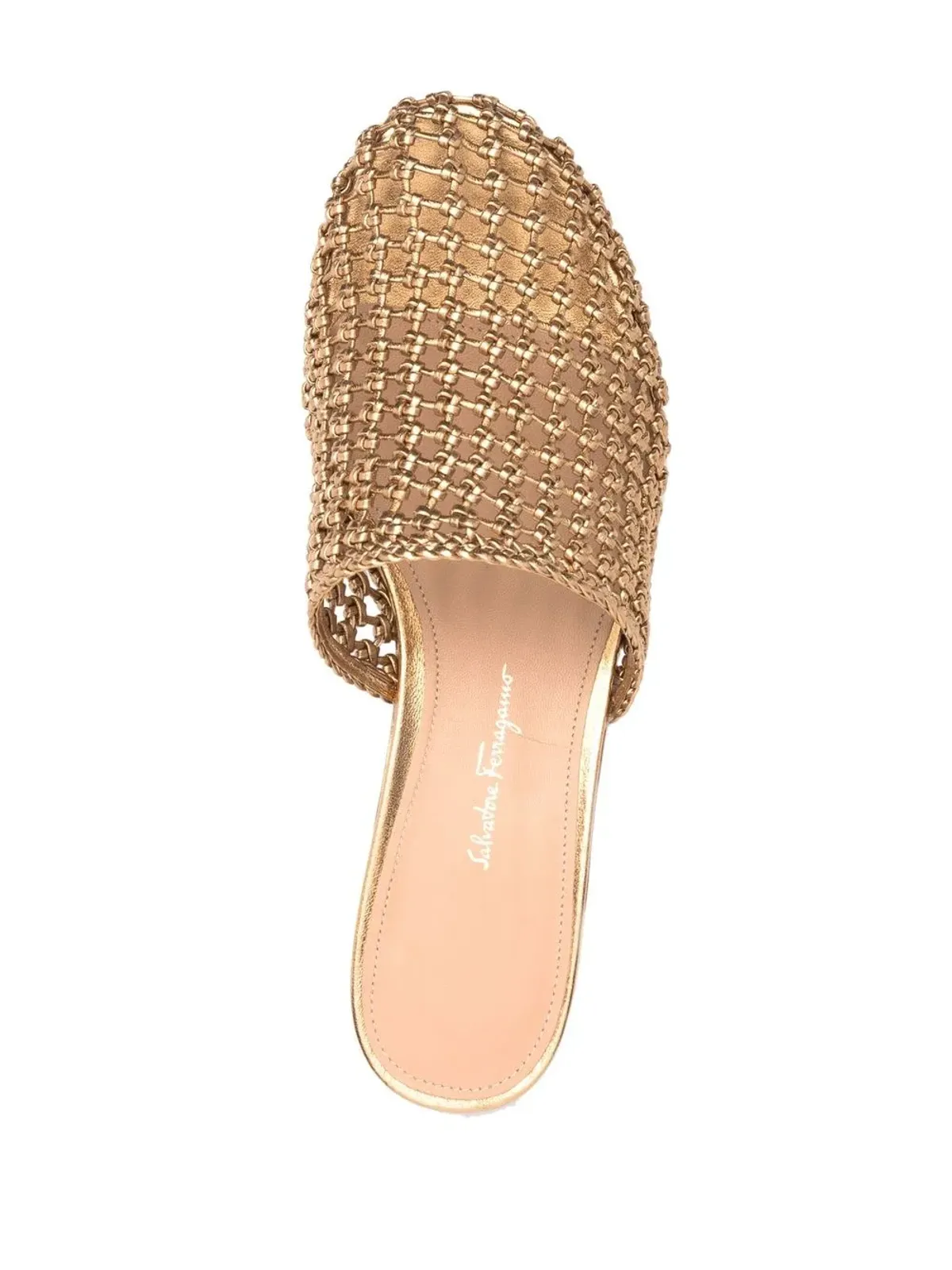 Ferragamo エラス ノットレザー ミュール - 画像4