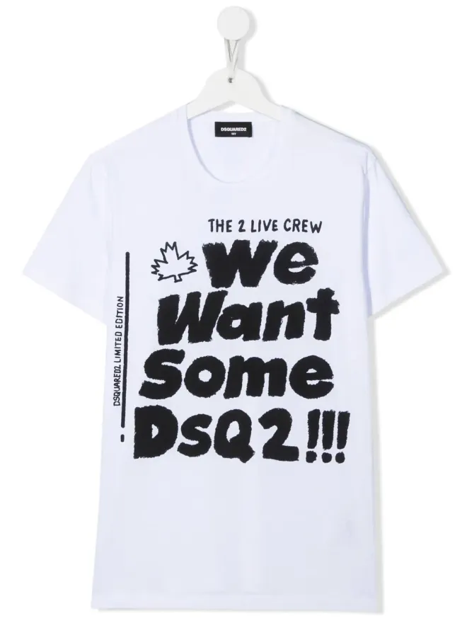 DSQUARED2 KIDS DSQUARED2 KIDS TEEN Live Crew ロゴ Tシャツの商品画像