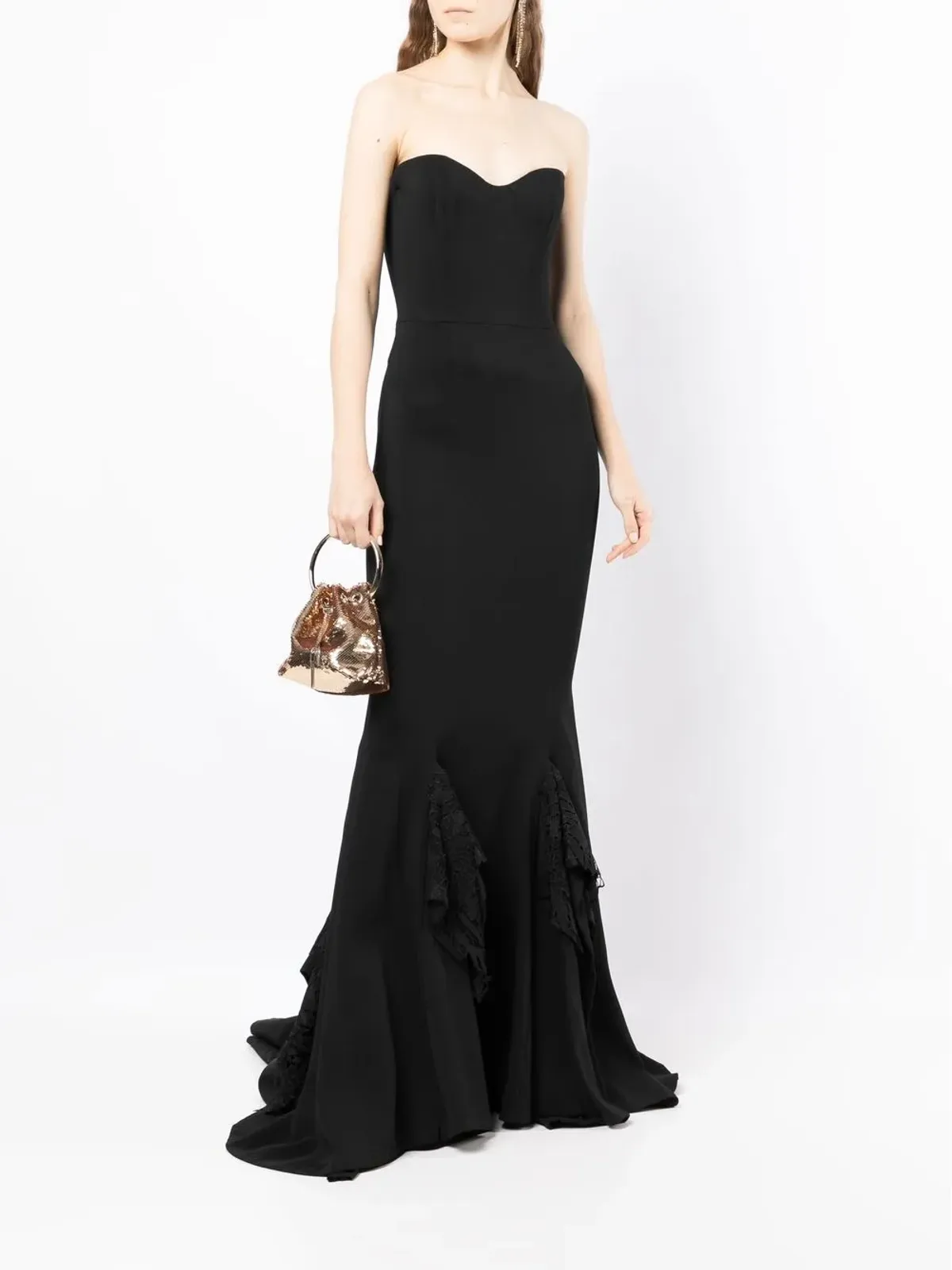 Zuhair Murad カディ フィッシュテール マキシドレス - 画像2