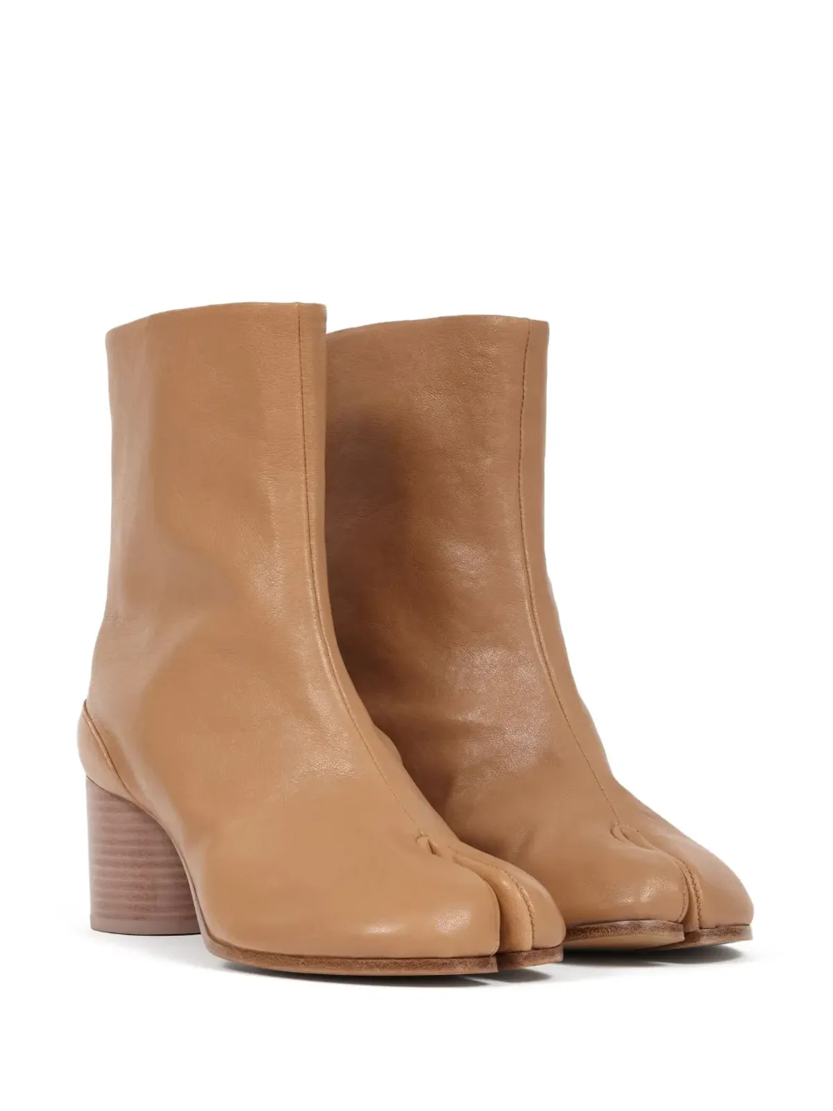 Maison Margiela Tabi レザー アンクルブーツ - 画像2
