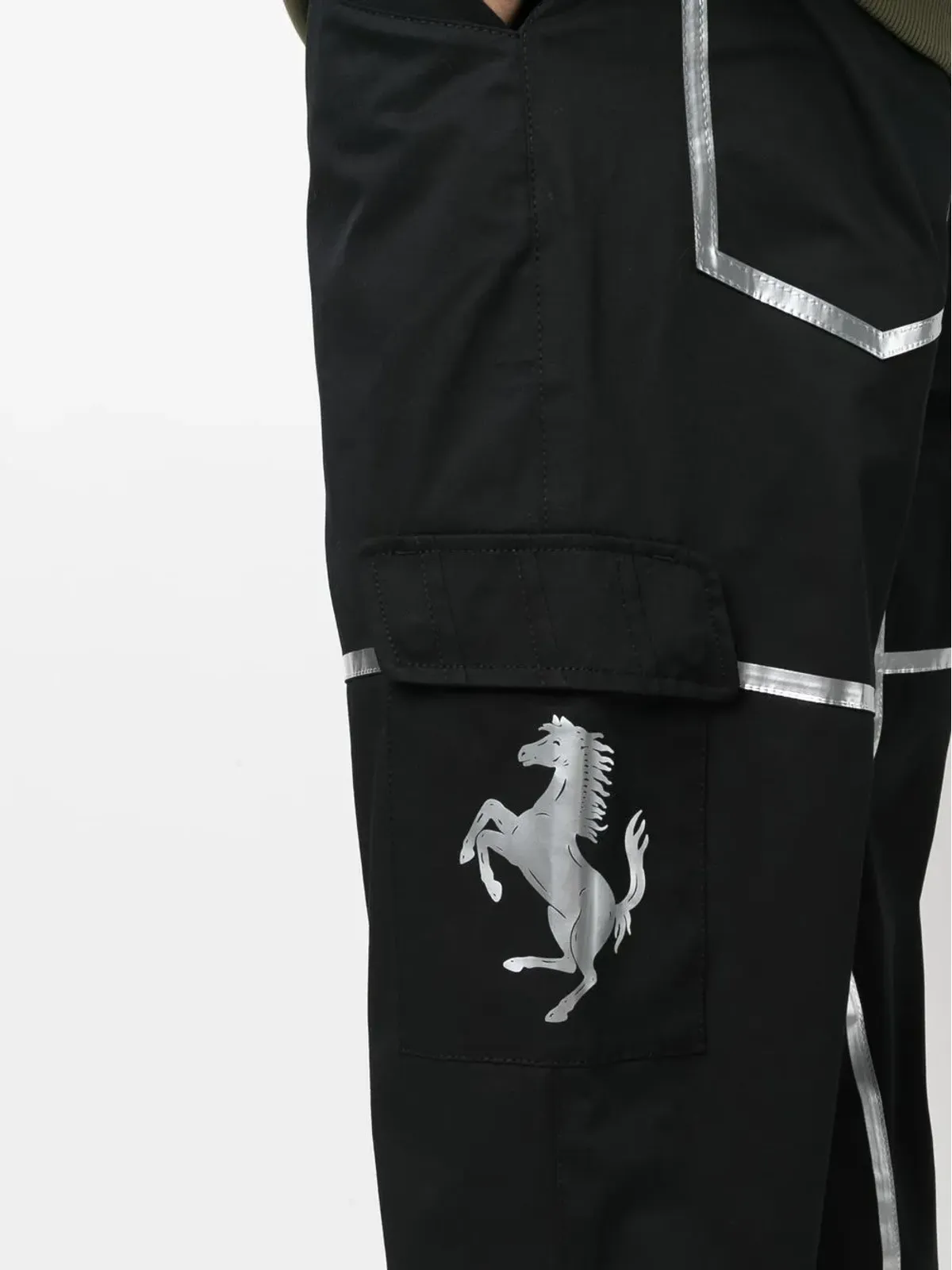 Ferrari パネルドテーパードパンツ - 画像5