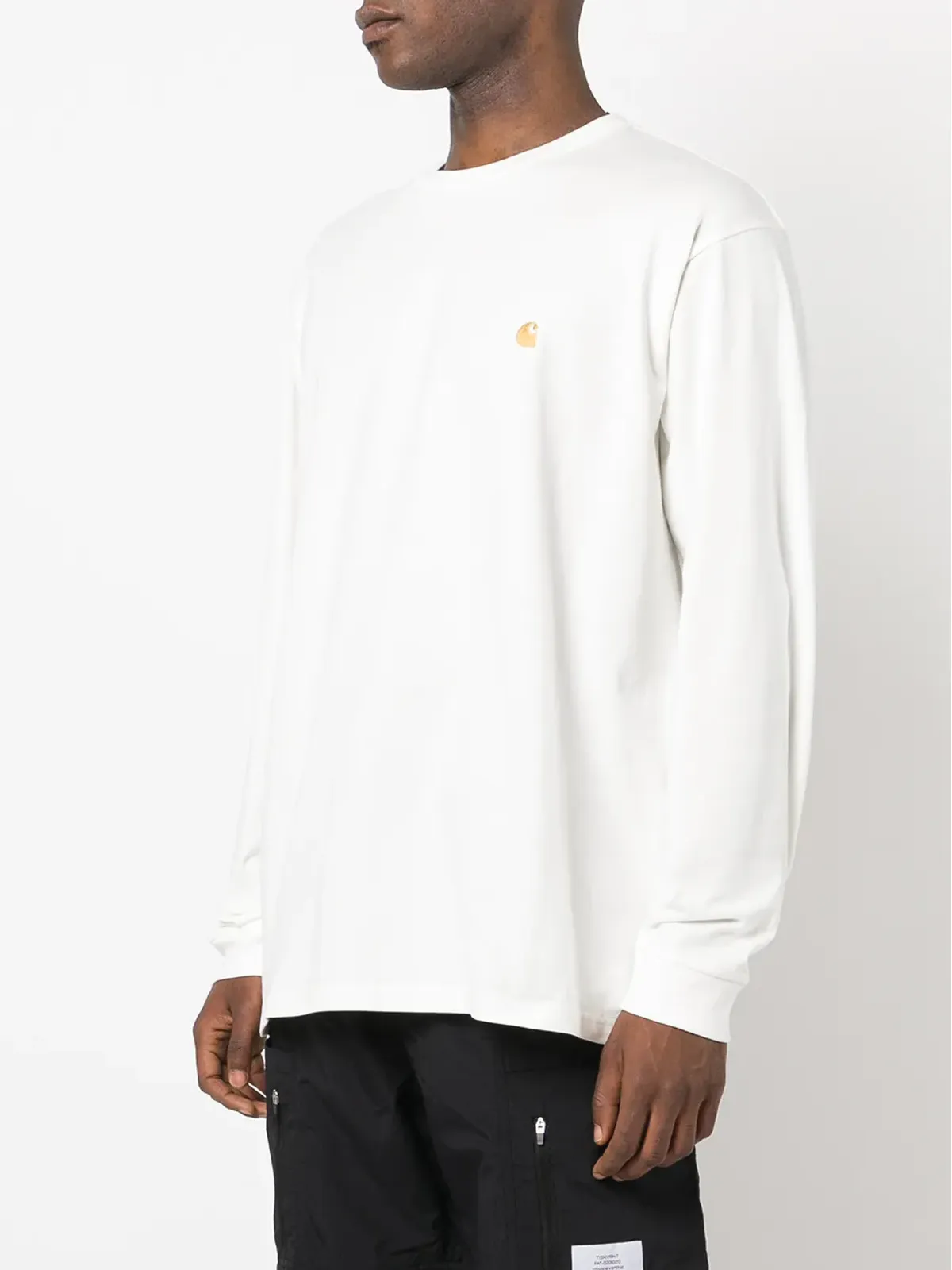 Carhartt WIP Chase T-shirt - White - 画像3