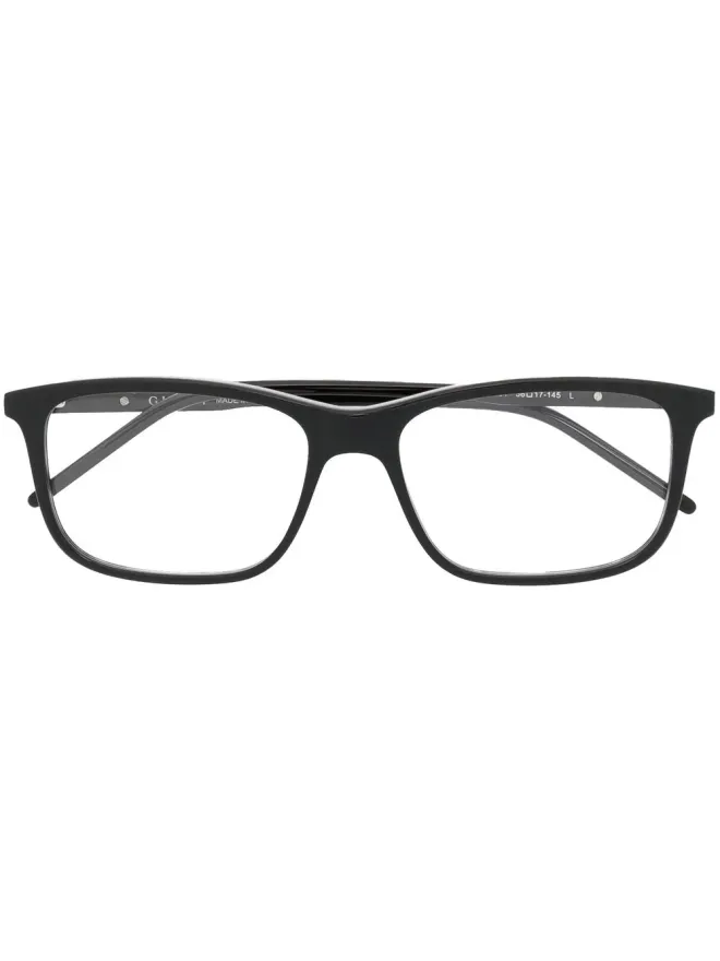Gucci Eyewear Gucci Eyewear GG1159O rectangular-frame glasses - Blackの商品画像