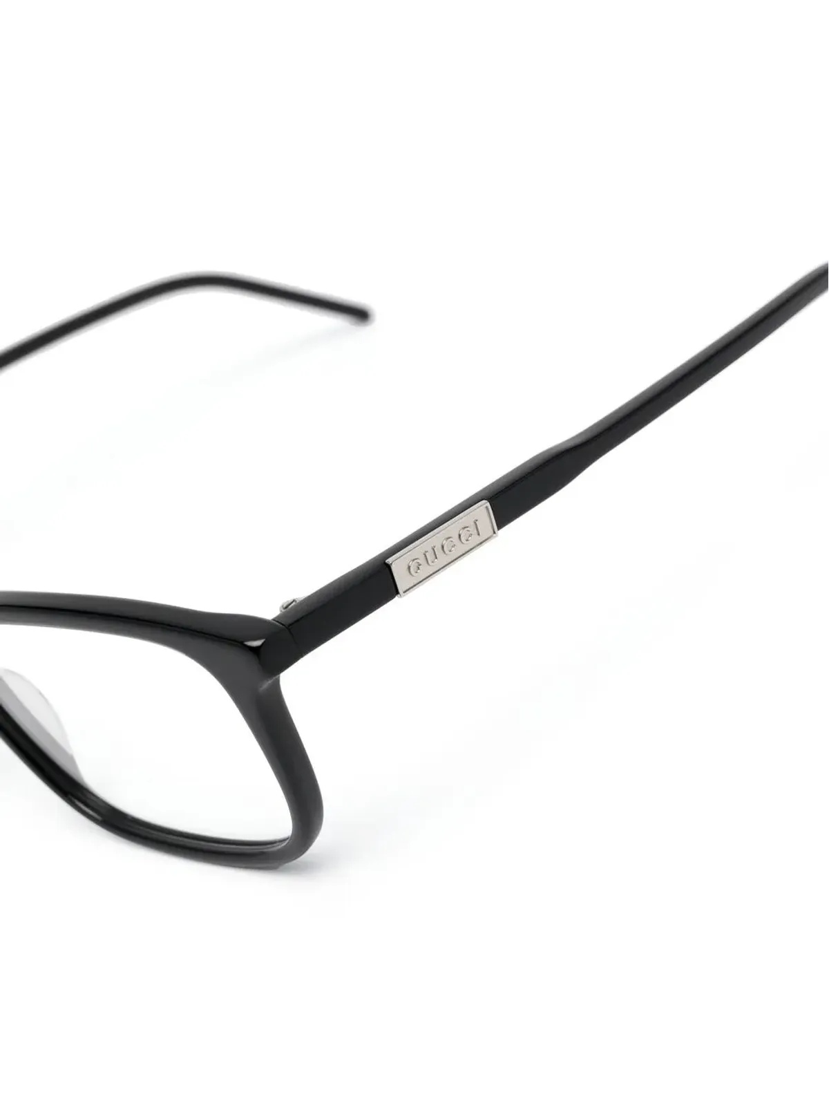Gucci Eyewear GG1159O rectangular-frame glasses - Black - 画像3
