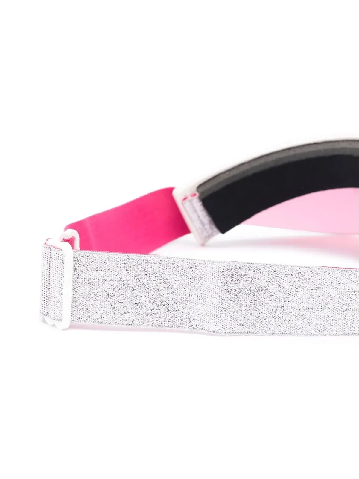 Jimmy Choo Eyewear ロゴ刺繍 バイザーキャップ - ピンク - 画像2