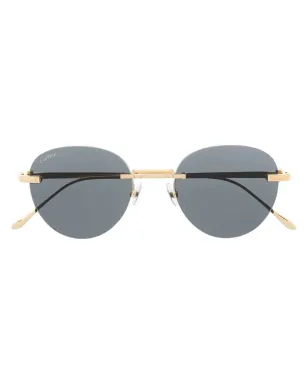 Cartier Eyewear CT0331S ラウンドサングラス - サムネイル1