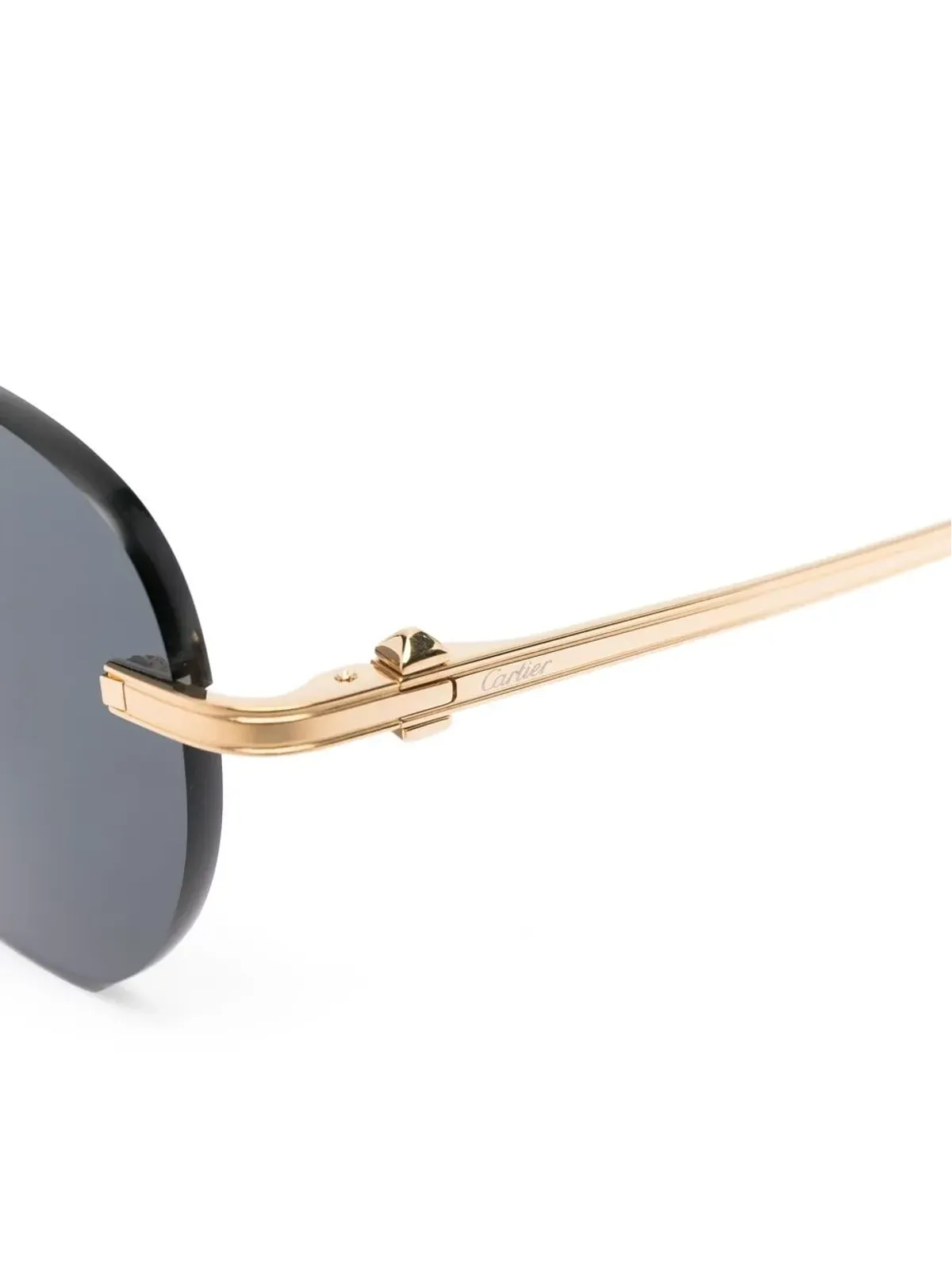 Cartier Eyewear CT0331S ラウンドサングラス - 画像3