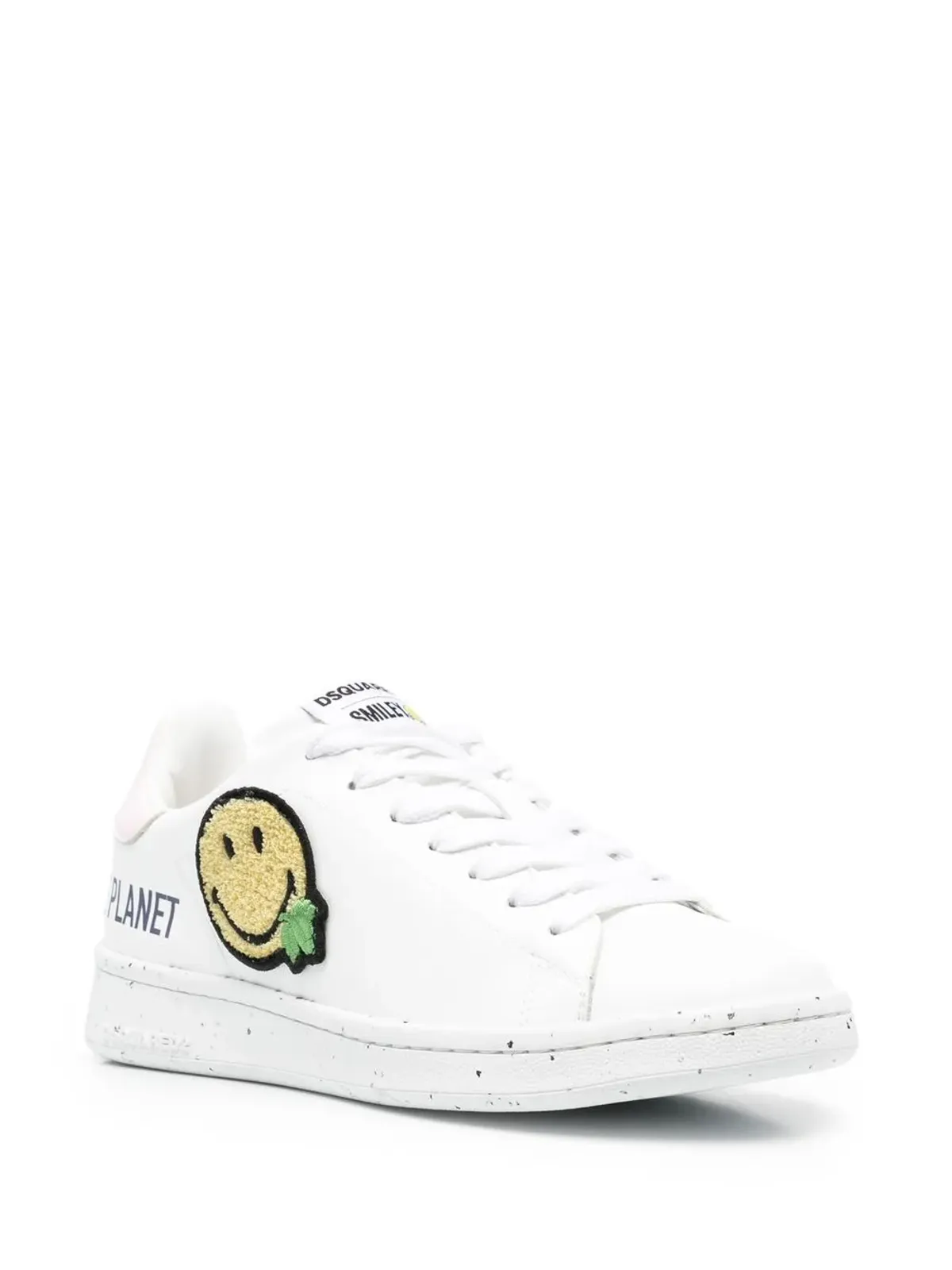 DSQUARED2 パッチディテール ロー・トップスニーカー - 画像2