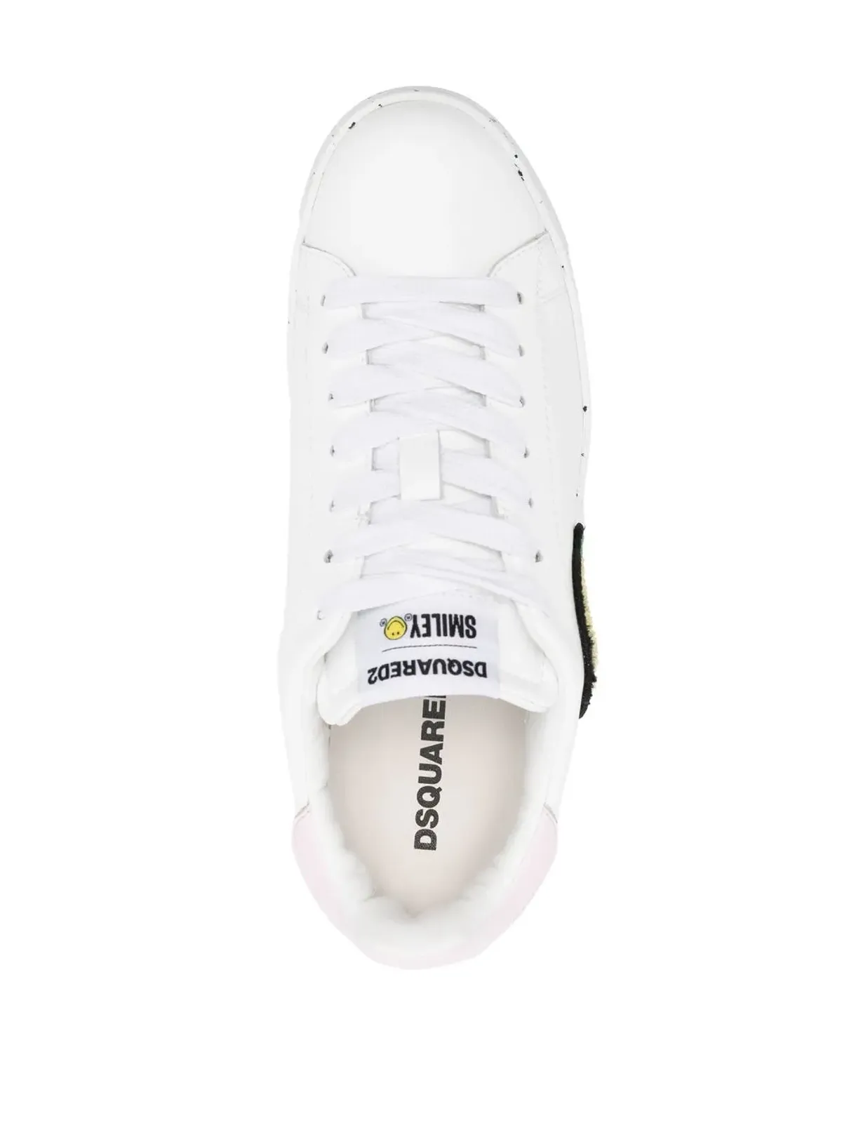 DSQUARED2 パッチディテール ロー・トップスニーカー - 画像4