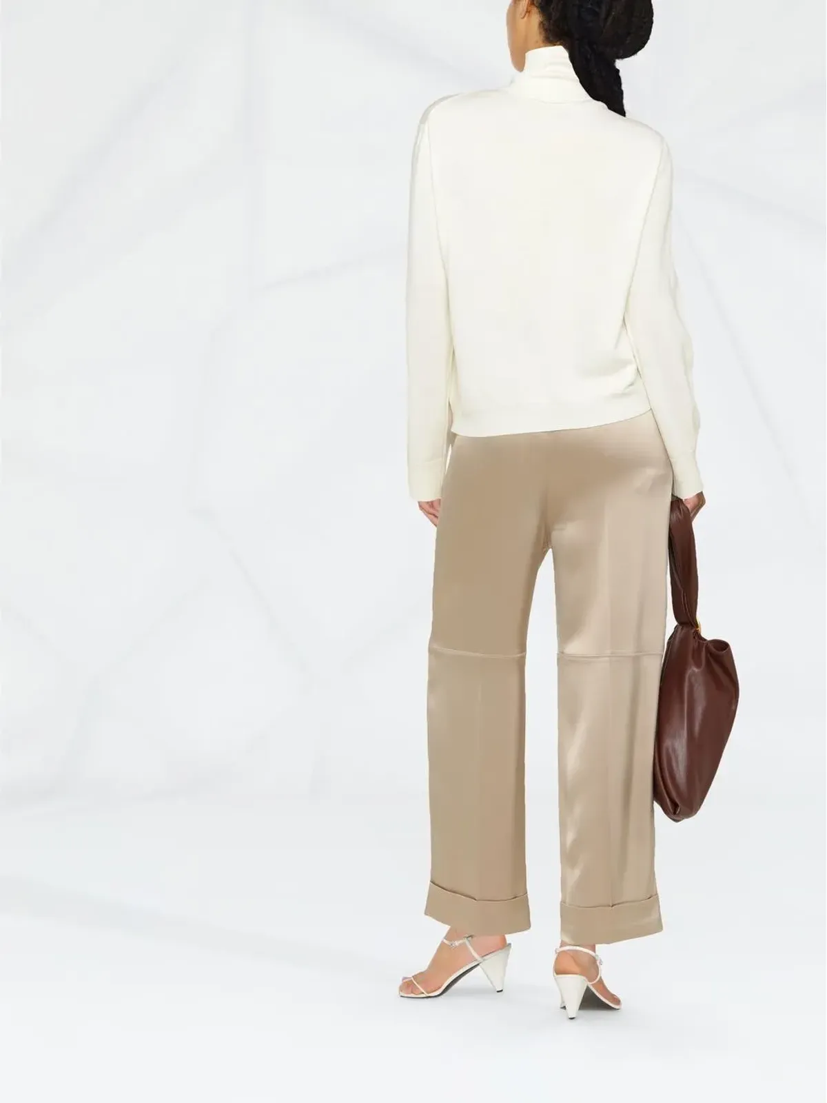 Jil Sander ロールネック ヴァージンウール セーター - 画像4