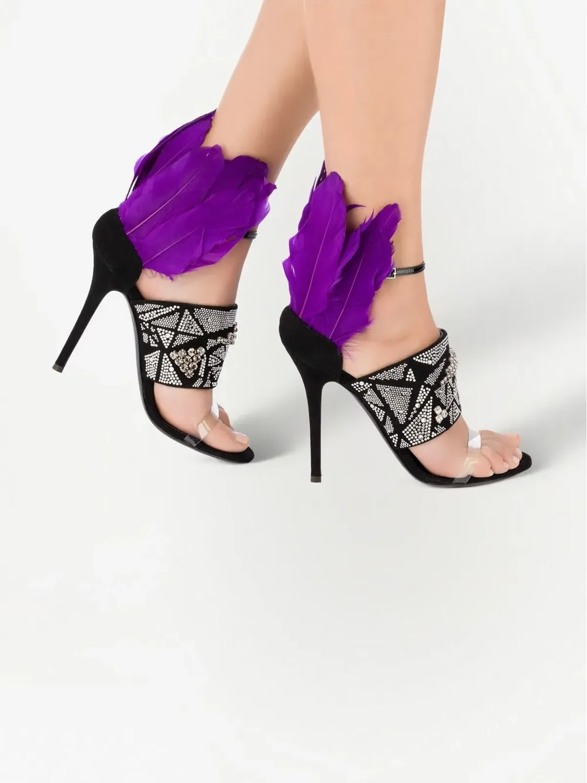 Giuseppe Zanotti タリア サンダル - ブラック - 画像4