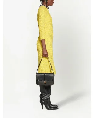 Balenciaga ウーブン ミディ ペンシル ドレス - イエロー - サムネイル3