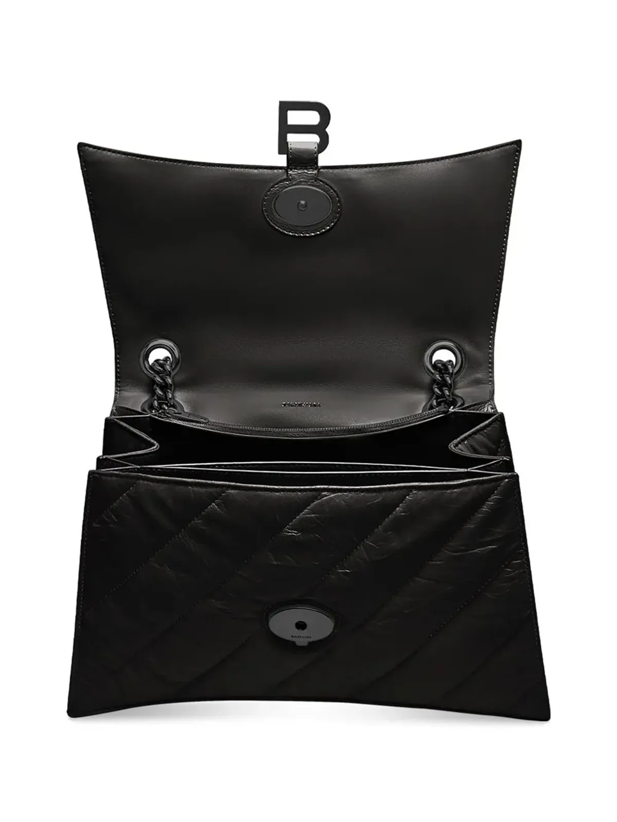 Balenciaga ラージ クラッシュチェーンストラップ ショルダーバッグ - 画像5
