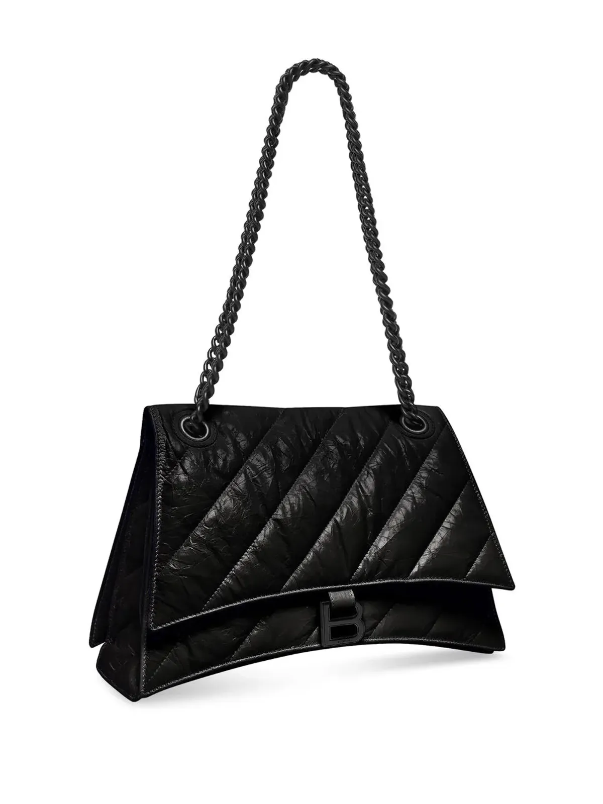 Balenciaga ラージ クラッシュチェーンストラップ ショルダーバッグ - 画像3