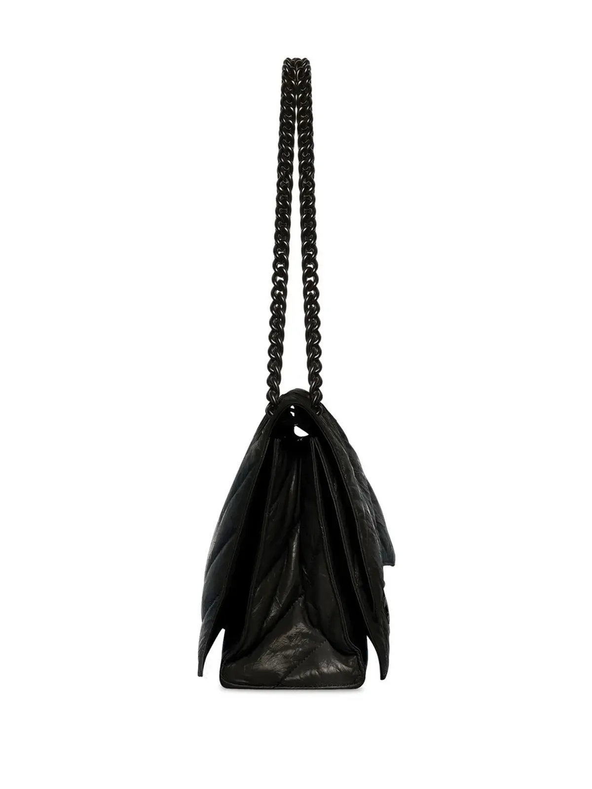 Balenciaga ラージ クラッシュチェーンストラップ ショルダーバッグ - 画像4