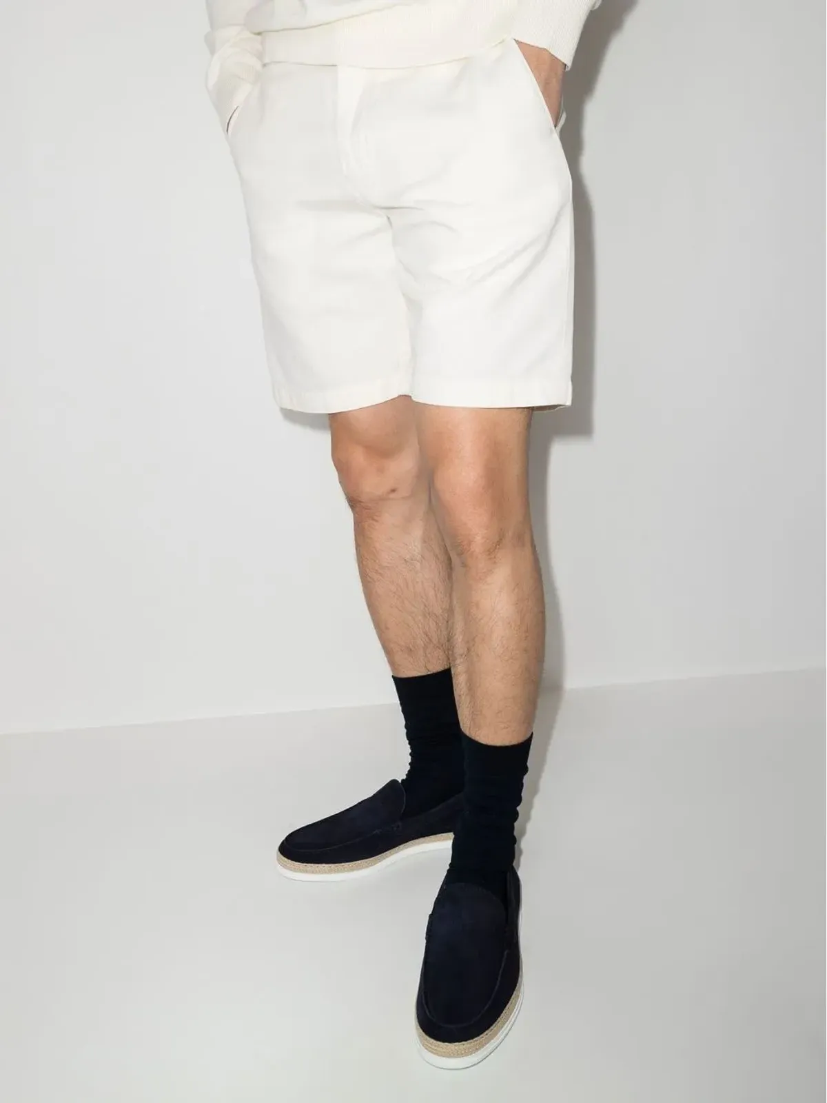 Tod's スエード エスパドリーユ ローファー ブルー - 画像3