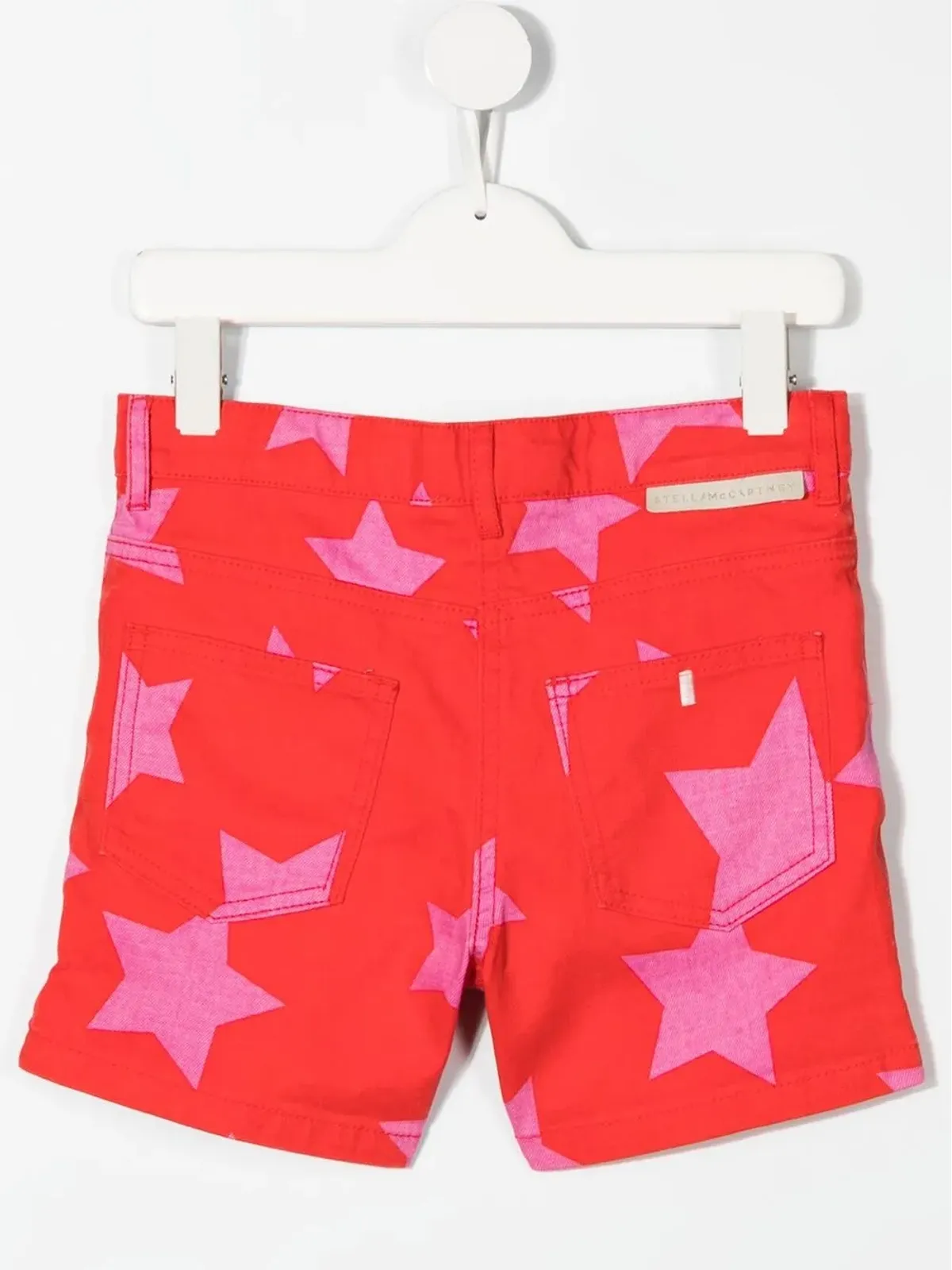 Stella McCartney Kids 星柄デニムショーツ - 画像2