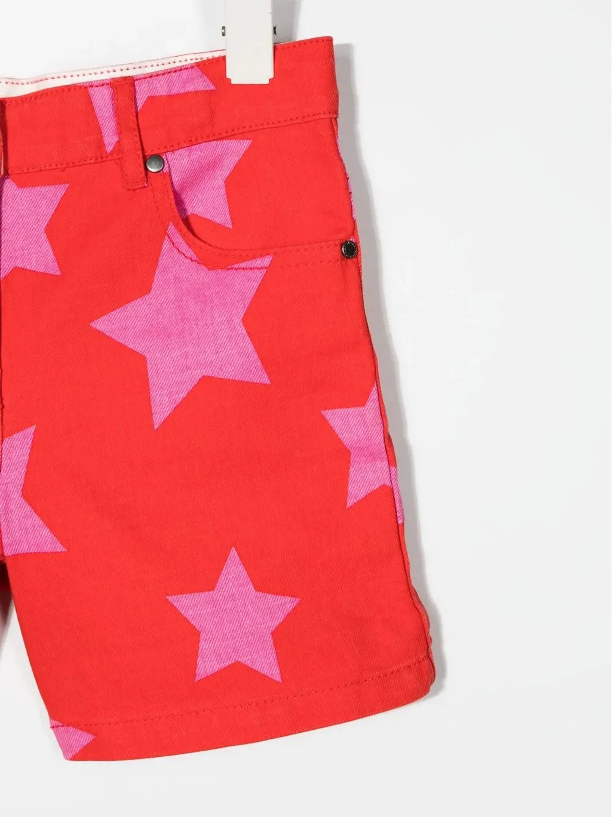 Stella McCartney Kids 星柄デニムショーツ - 画像3