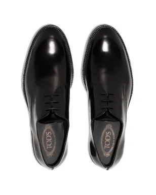 Tod's ポリッシュドレザー ダービーシューズ - サムネイル4