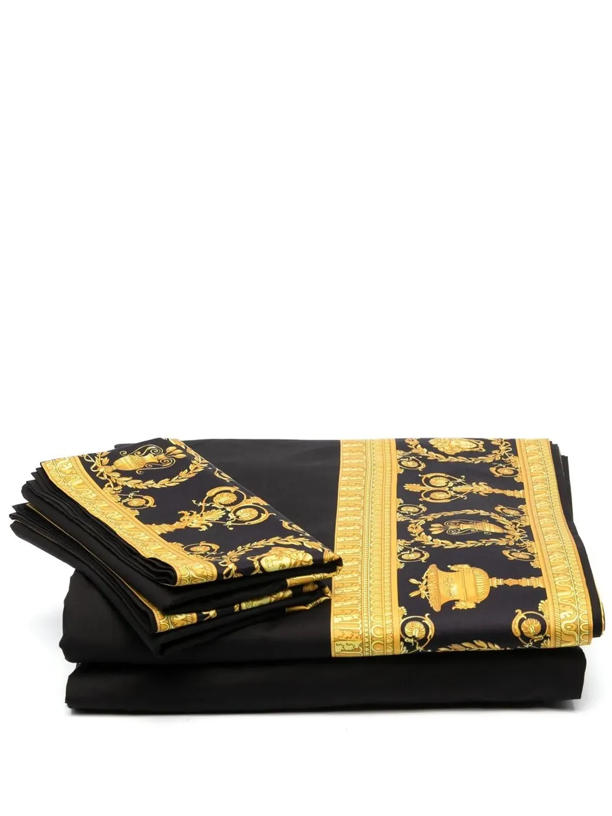 Versace I Love Baroque ベッドリネンセット ブラック - 画像1